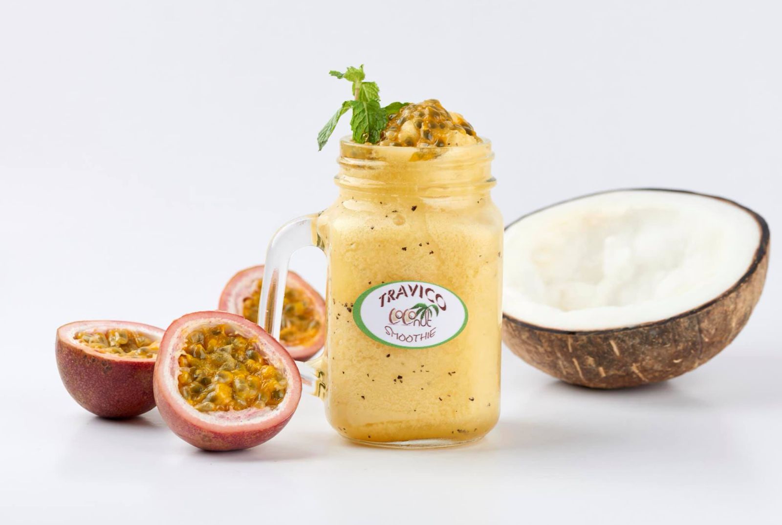 Sinh Tố Dừa Sáp - Xoài