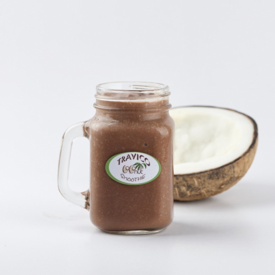 Sinh Tố Dừa Sáp - Dâu Tây